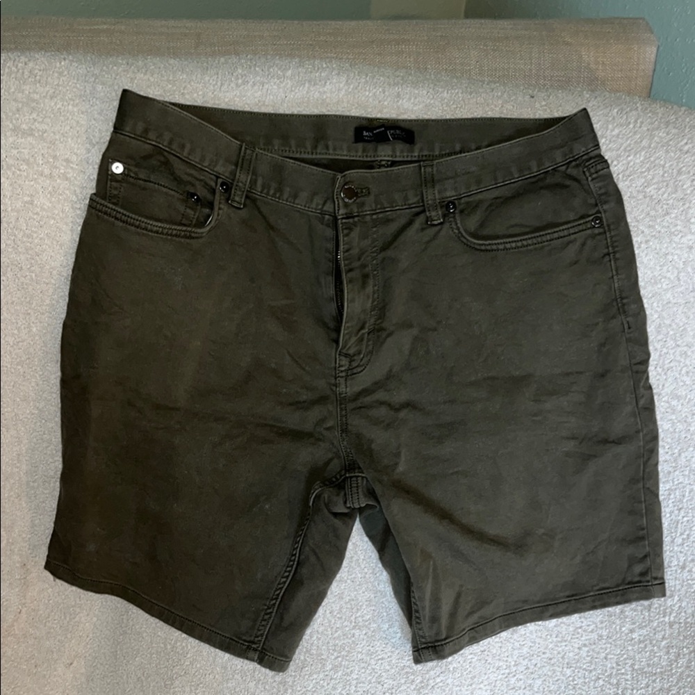 Banana Republic Olive Green Men's Shorts